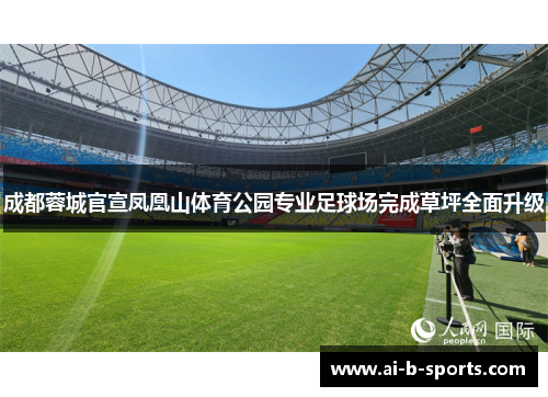 成都蓉城官宣凤凰山体育公园专业足球场完成草坪全面升级